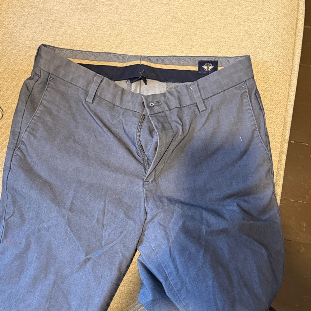 Dockers Men's Navy Chinos